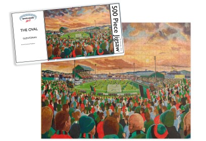 The Oval Stadium Fine Art Jigsaw Puzzle - Glentoran FC